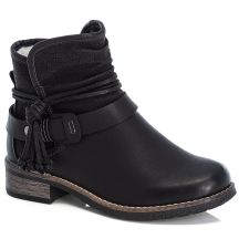 Women's insulated black ankle boots Rieker 94689-00