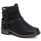 Women's insulated black ankle boots Rieker 94689-00
