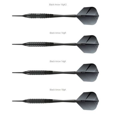 2. Harrows Black Arrow Softip Darts HS-TNK-000013120
