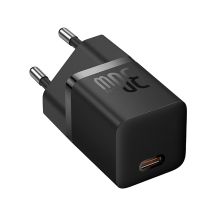 Baseus GaN5 30W Wall Charger with 100W USB-C to USB-C Cable - Black