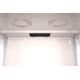 5. 19" 7U wall-mounted network cabinet, SOHO PRO 370 x 540 x 400 mm, glass door, gray, unassembled, 60 kg