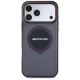 3. Mercedes AMG IML Transparent Bicolor Block MagSafe Case for iPhone 18 Pro Max / 17 Pro Max - Black and Burgundy