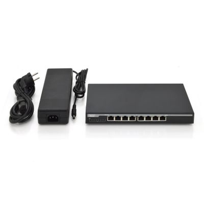 13. Digitus 8-Port Gigabit Desktop PoE Switch 10/100/1000 Mbps