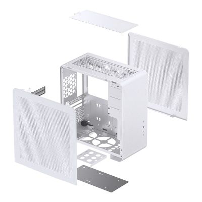 13. Jonsbo U4 Pro Mesh Midi-Tower - White