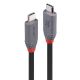 6. Lindy 36958 USB Cable USB4 Gen 3x2 2m USB C Black