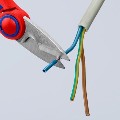 4. Knipex 95 05 10 SB Electrician's Scissors
