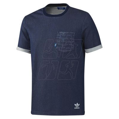 4. adidas Originals FTD Tee Denim M AJ7720