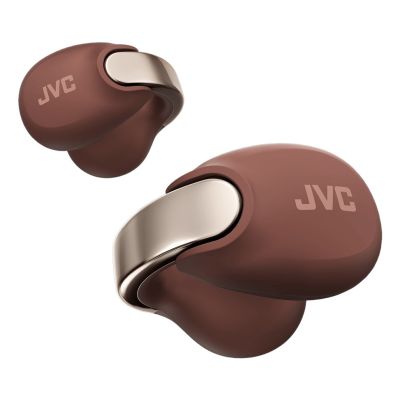 5. JVC HA-NP1TTU Burgundy Headphones