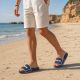 7. Men's navy blue Big Star beach pool flip-flops RR174A045