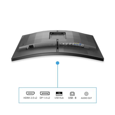 63. MONITOR PHILIPS LED 31.5" 32M2C5500W/00 240Hz