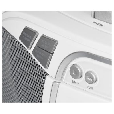 13. JVC RC-E451W Boombox – White