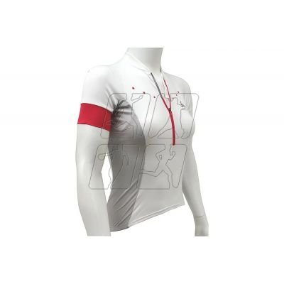 6. T-shirt Odlo Stand-Up Collar S / S 1/2 Zip Gavia W 410891-10000