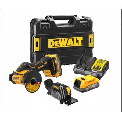 DEWALT ANGLE GRINDER 76mm 18V DCG430E2T 2x1.7Ah BL TSTAK