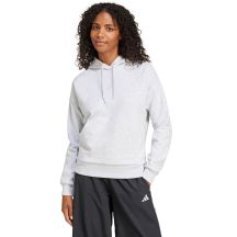 adidas Essentials Small Logo Feel Cozy Women's Sweatshirt Light Gray JN1853