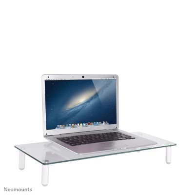 4. Neomounts NSMONITOR10 Laptop Stand Transparent