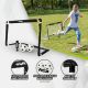 10. VIRTUFIT CHILDREN'S SOCCER GOAL SET WITH 2 BALLS AND PUMP - SOCCER GOALS - 92