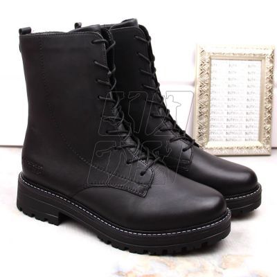 3. Comfortable insulated leather boots Remonte W RKR622 black