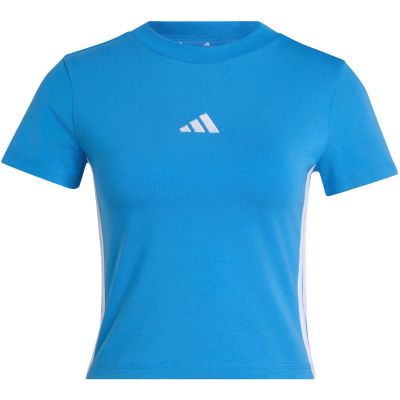 2. adidas Essentials 3-Stripes Slim Baby T-shirt Light Blue KD2341