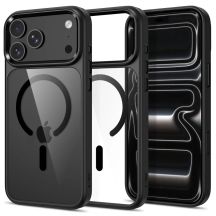 Tech-Protect Magmat Magsafe CC Case for iPhone 17 Pro / 18 Pro - Transparent Black