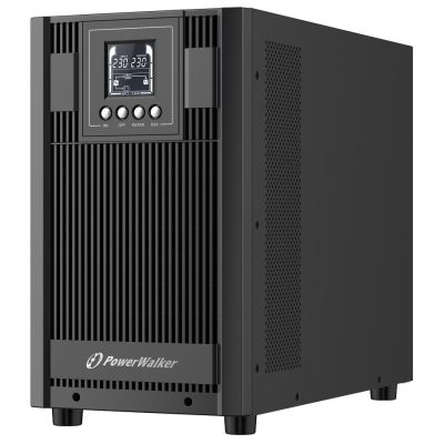 6. POWER WALKER UPS ON-LINE VFI 3000 AT FR 4X FR+TERMINAL OUT, USB/RS-232, LCD, EPO