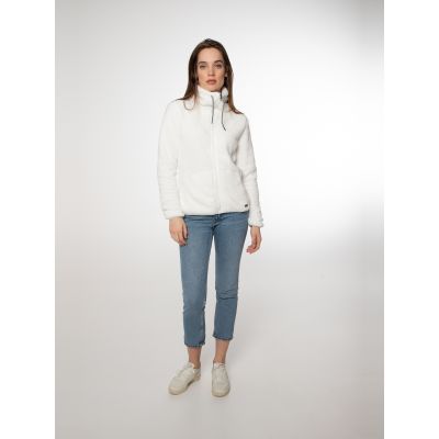 4. Women’s Full-Zip Fleece Jacket Protest RIRI beige