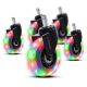 5. TRUST GXT 701 Gel LED Chair Wheels