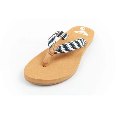 4. Roxy Porto women's flip-flops, fashionable and comfortable for the beach