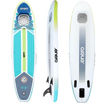 2. ENERO INFLATABLE SUP BOARD SET WITH WINDOW 320X81X15CM