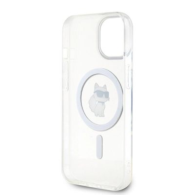 7. Karl Lagerfeld IML Choupette MagSafe case for iPhone 15 - transparent