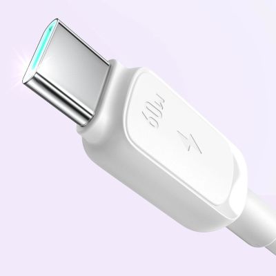 7. Joyroom S-A14 USB-C Cable - USB-C 60W 1.2m - White