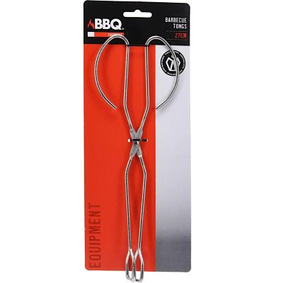 23. SILVER GRILL TONGUE 27 CM LENGTH