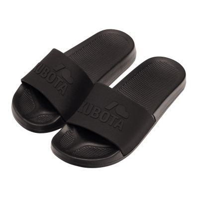 13. Kubota basic plain pool flip-flops black K0000-101-004-23-1