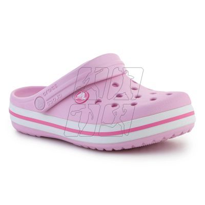 2. Slides Crocs Crocband Clog K Ballerina Pink 207006-6GD