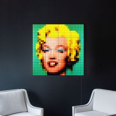 3. Twinkly Squares Smart Blocks Combo Pack with 6 Blocks (1 master + 5 extensions) x 64 RGB Pixels