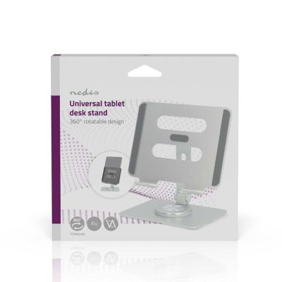 8. Nedis silver tablet stand