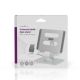 8. Nedis silver tablet stand