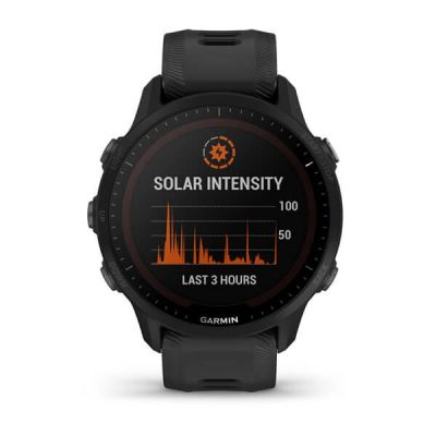 8. Garmin Forerunner 955 Solar (46 mm) Black watch