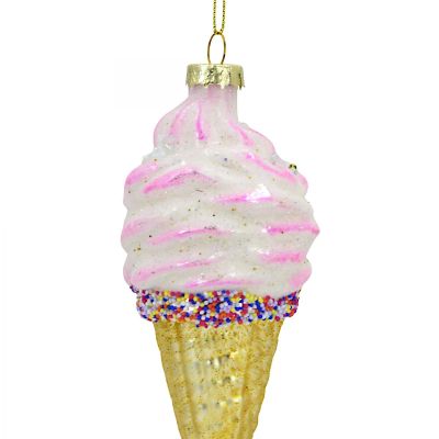 7. GLASS BALL MAT ICE CREAM MICA