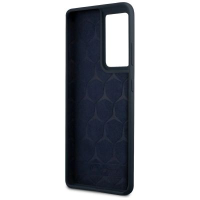 7. Mercedes Silicone Line Case for Samsung Galaxy S21 Ultra - Blue