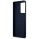 7. Mercedes Silicone Line Case for Samsung Galaxy S21 Ultra - Blue