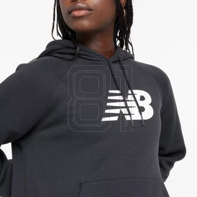 12. New Balance Sport Fleece Logo Hoodie W WT43524BK