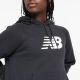 12. New Balance Sport Fleece Logo Hoodie W WT43524BK