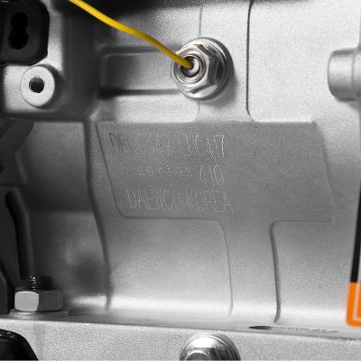 11. Daewoo GDA 6500 Generator 5000 W 30 l Petrol Orange, Black