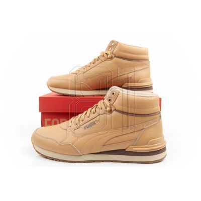 19. Puma ST Runner v4 Mid men's high-top sneakers brown
