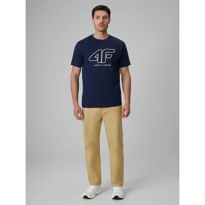 3. Men's regular T-shirt with 4F logo 4FRSS26TTSHM3999-31S