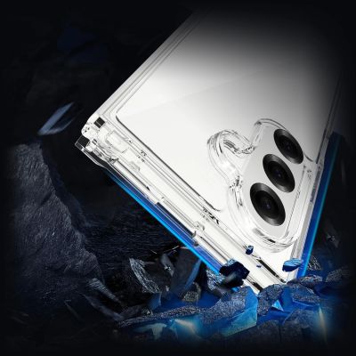 3. 3mk Armor Case for Samsung Galaxy Z Fold 8 Ultra - Transparent
