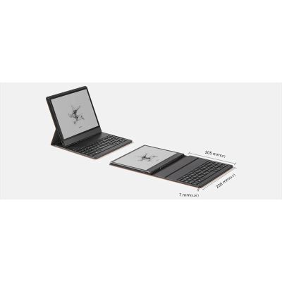 10. Onyx Note Air 5 C brown magnetic case with keyboard