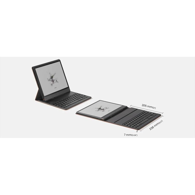 10. Onyx Note Air 5 C brown magnetic case with keyboard