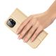 6. Dux Ducis Skin Pro Holster Flip Cover for iPhone 14 Plus gold