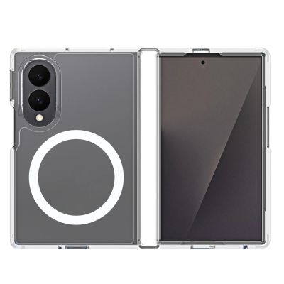 4. Dux Ducis Clin Mag Case for Samsung Galaxy Z Fold 8 Wide Compatible with MagSafe - Transparent